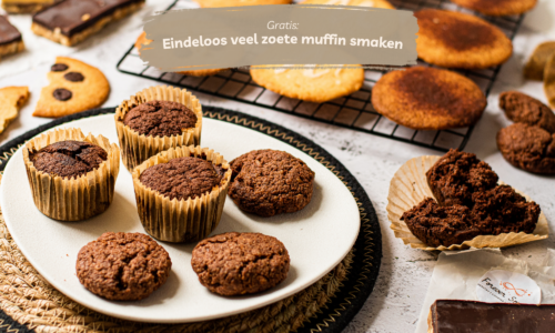Als eerste te verkrijgen / GRATIS - Eindeloos veel zoete muffin smaken