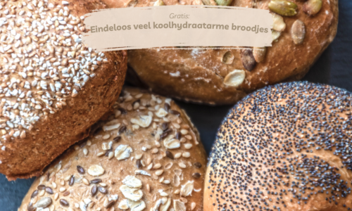 Nog niet verkrijgbaar / GRATIS - Eindeloos veel koolhydraatarme broodjes